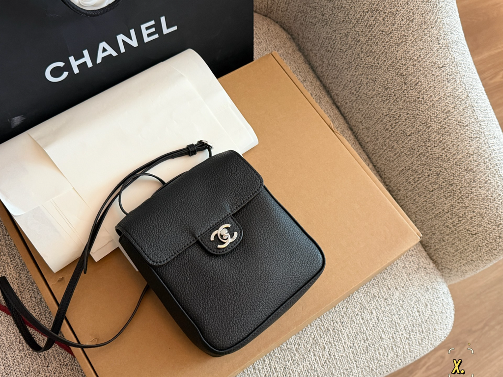 Black/Brown Bag for Women 17*20cm CEM315