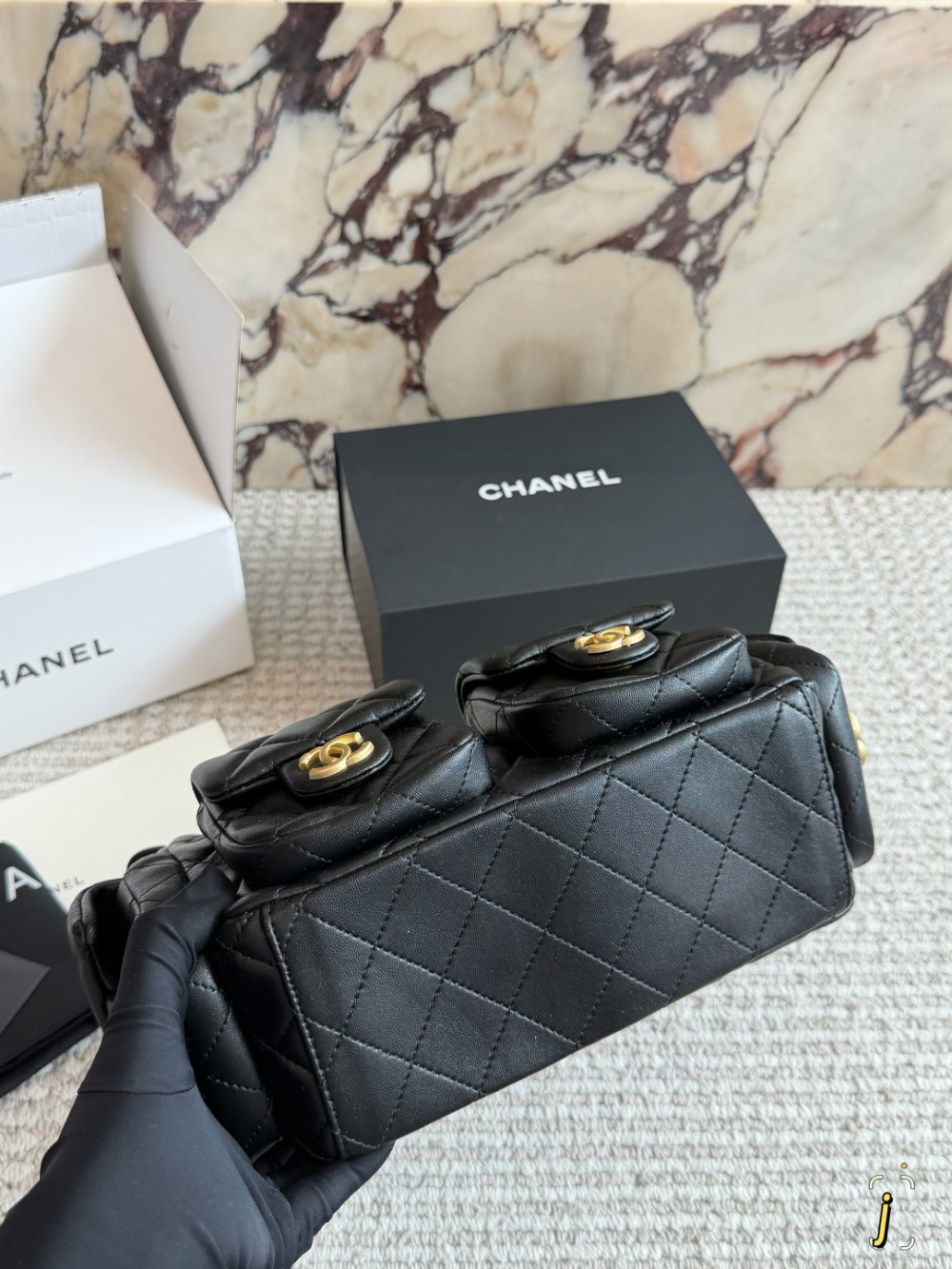 Black Handbag for Women 23*14cm CEM311