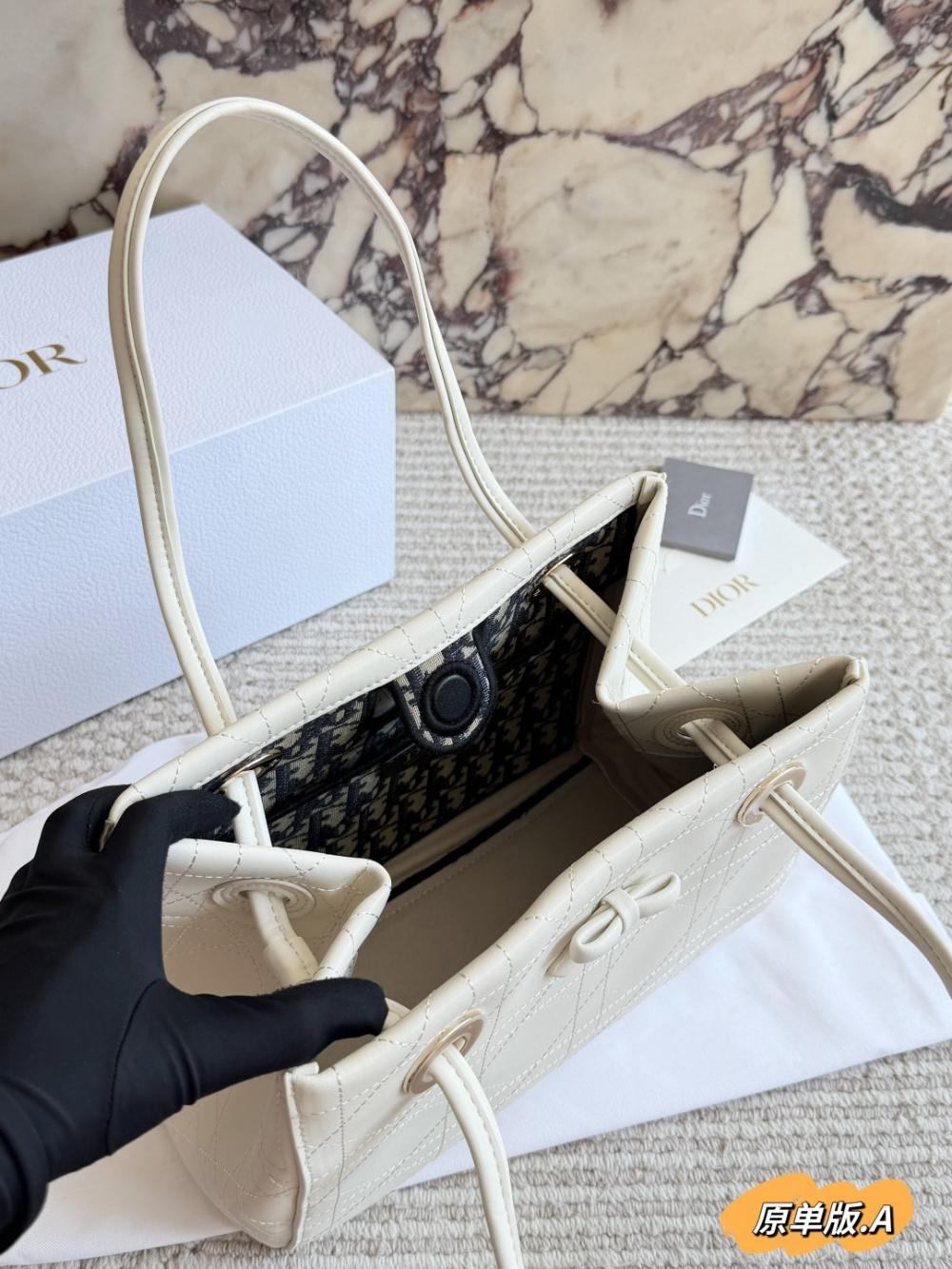 Black/White Bag for Women 38*20cm DEM325