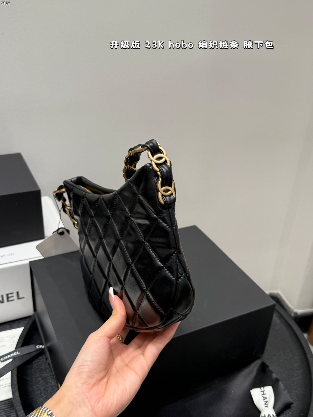 Black Handbag for Women 23*17cm CEM261