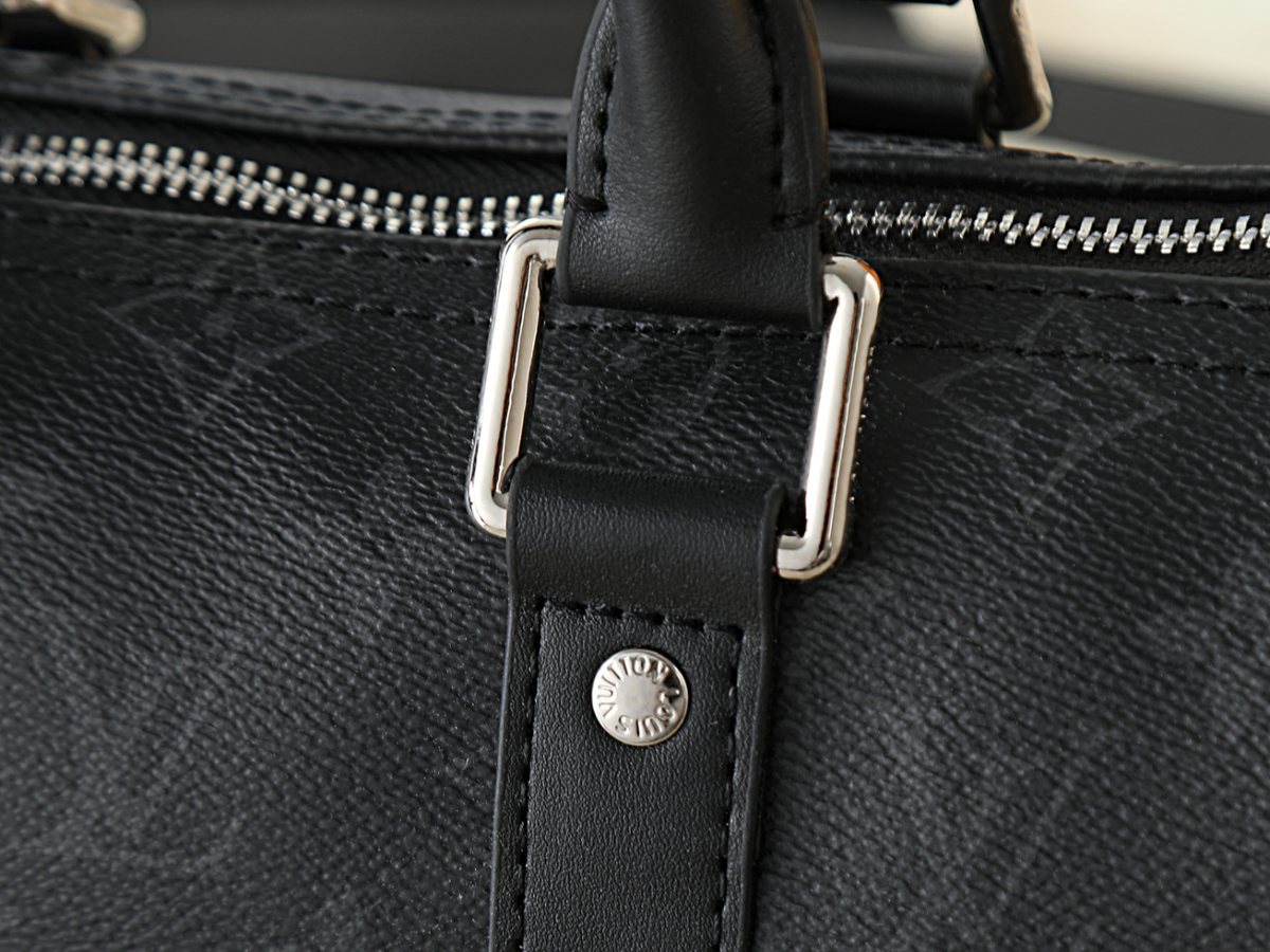 Black/White Handbag for Women 25.0x15.0x11.0cm LEM432