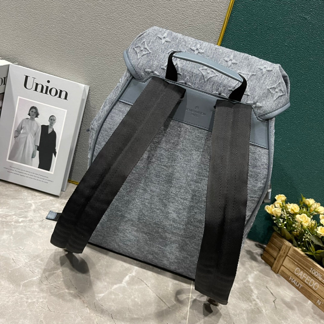 Gray Bag for Women 32*40*19cm LEM163