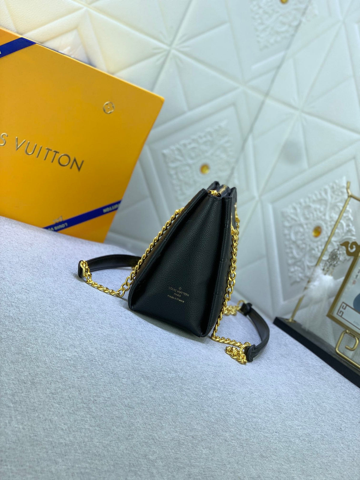 Black Bag for Women 24.0x17.0x11.0cm LEM158