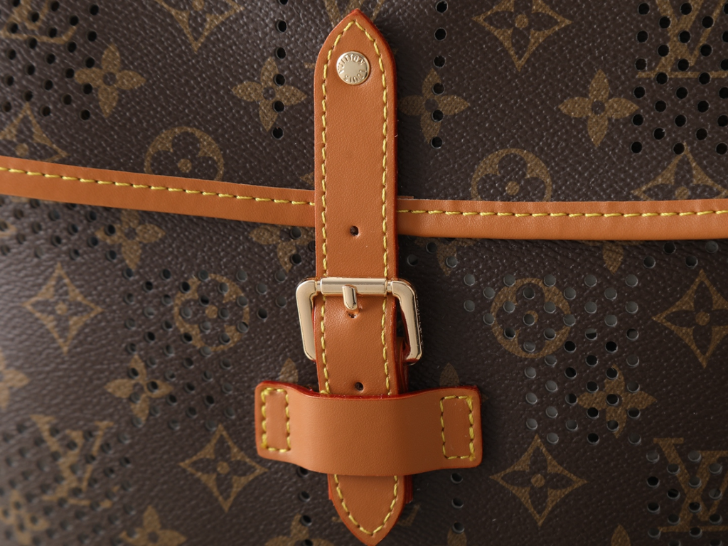 Brown Handbag for Women 30x39x13.5cm LEM462