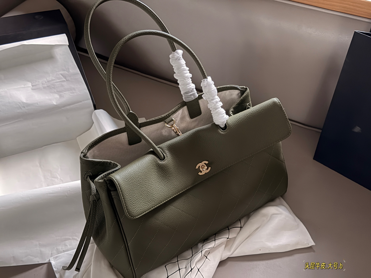 Black/Brown Handbag for Women 38*25cm CEM289